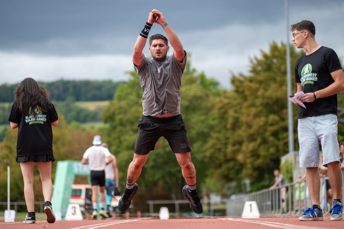 Athlet bei den Black Forest Major Games